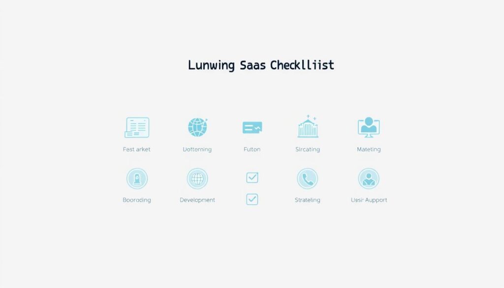 SaaS launch checklist